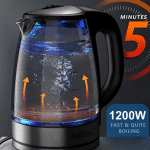 Best Glass Electric Kettle-100% BPA Free