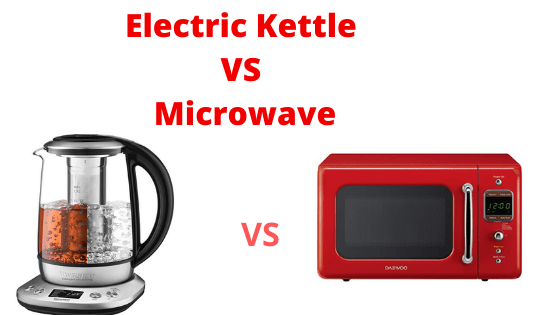 Electric Kettle VS Microwave